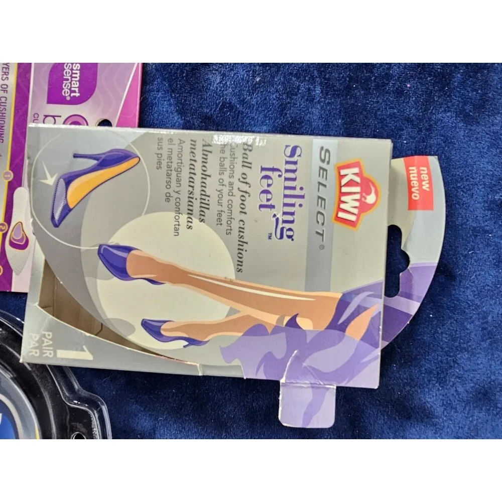 Kiwi Smiling Feet Ball of Foot Cushions 1 Pair Smart Sense Gelcomfort Cushions 2